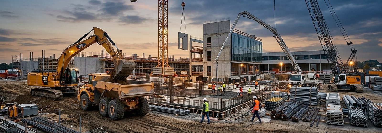 You are currently viewing Complete Guide to Modern Construction Equipment and Materials